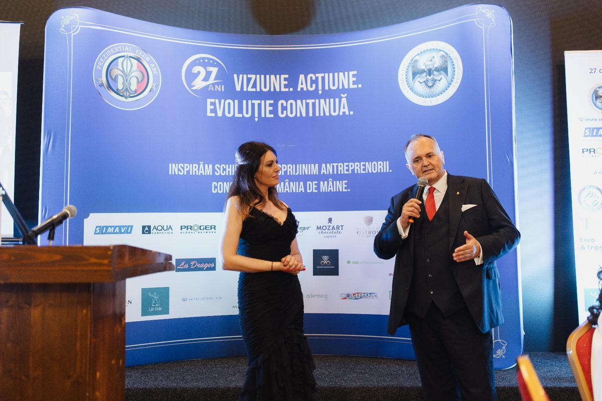 Gabriel Răsvan Toader la gala aniversară